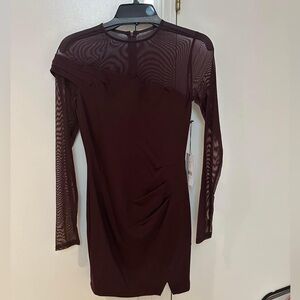 Bailey 44 burgundy dress -size XS